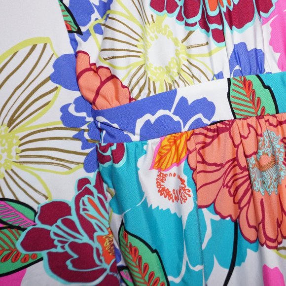 TRINA TURK Radiant Blooms Swim Coverup Dress - Picture 5 of 7